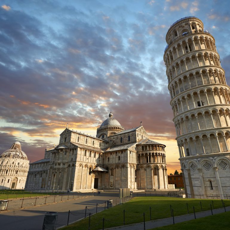 The Duomo & Leaning Tower of Pisa, Italy